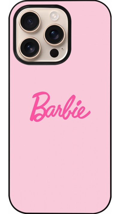 Coque iPhone 16 Pro - Barbie Text