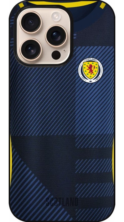 Coque iPhone 16 Pro - Maillot de football Ecosse personnalisable