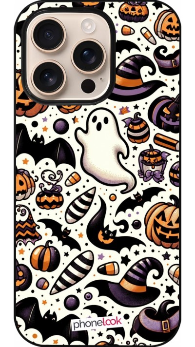 Coque iPhone 16 Pro - Halloween 2024 Cute Pattern