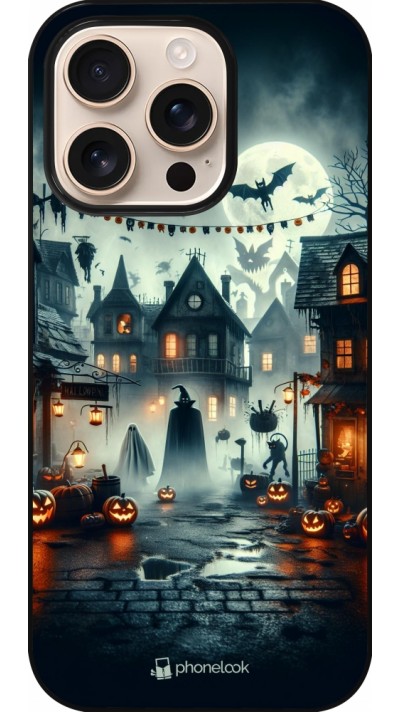 Coque iPhone 16 Pro - Halloween Spookville