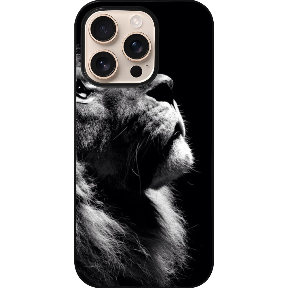 Coque iPhone 16 Pro - Lion looking up