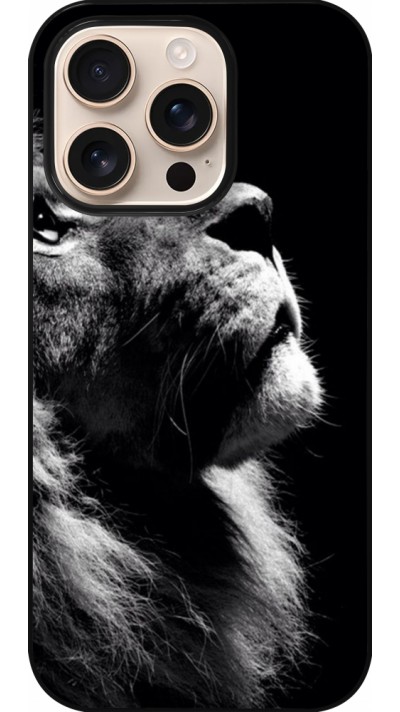 Coque iPhone 16 Pro - Lion looking up