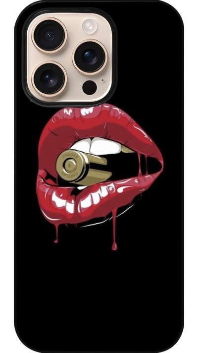 Coque iPhone 16 Pro - Lips bullet