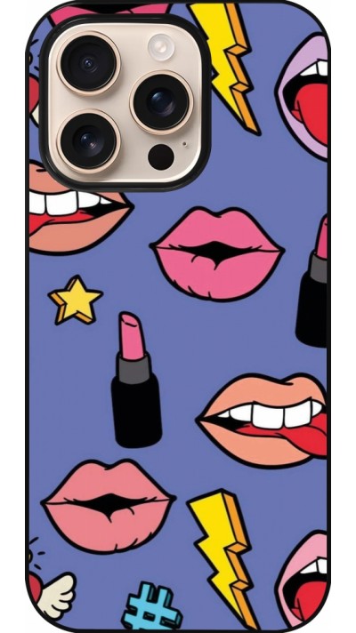 Coque iPhone 16 Pro - Lips and lipgloss