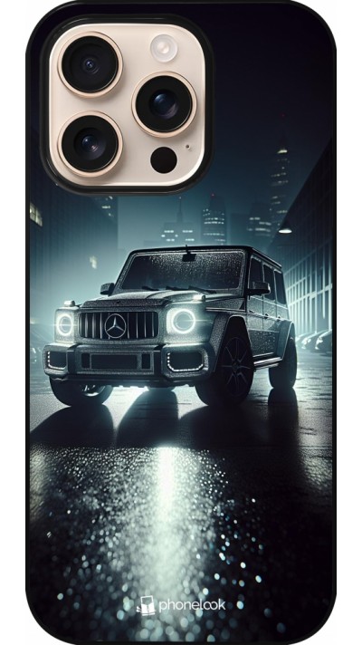 Coque iPhone 16 Pro - Mercedes G AMG Night