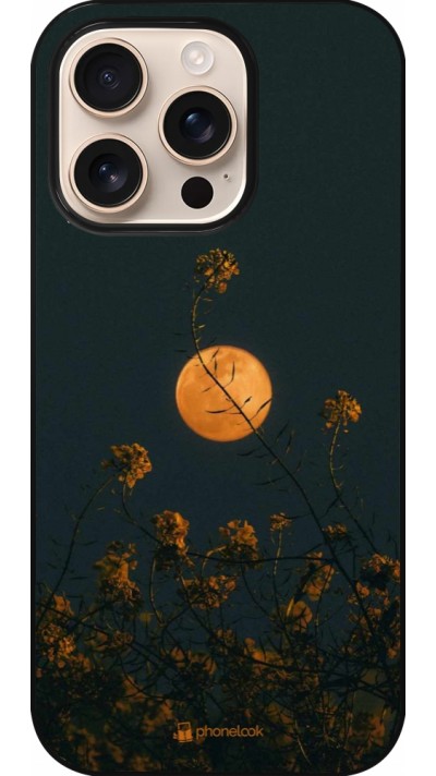 Coque iPhone 16 Pro - Moon Flowers