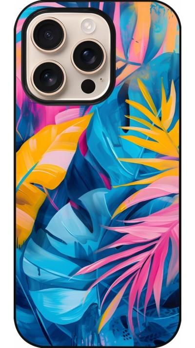 Coque iPhone 16 Pro - Palms Blue