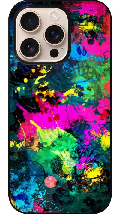 Coque iPhone 16 Pro - Splash paint