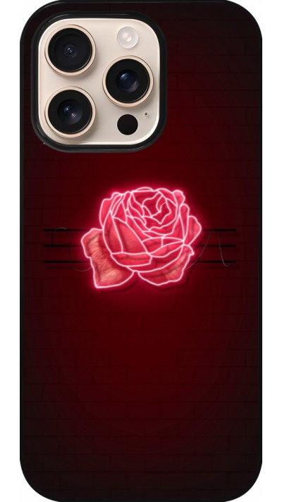 Coque iPhone 16 Pro - Spring 23 neon rose