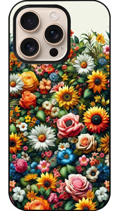 Coque iPhone 16 Pro - Summer Floral Pattern