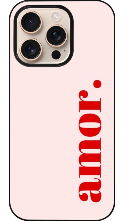 Coque iPhone 16 Pro - Valentine 2024 amor