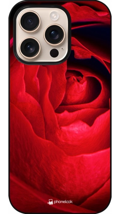 Coque iPhone 16 Pro - Valentine 2022 Rose