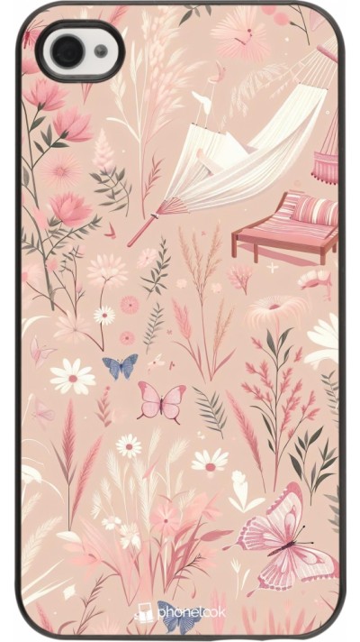 Coque iPhone 4/4s - Summer Pastel Pattern