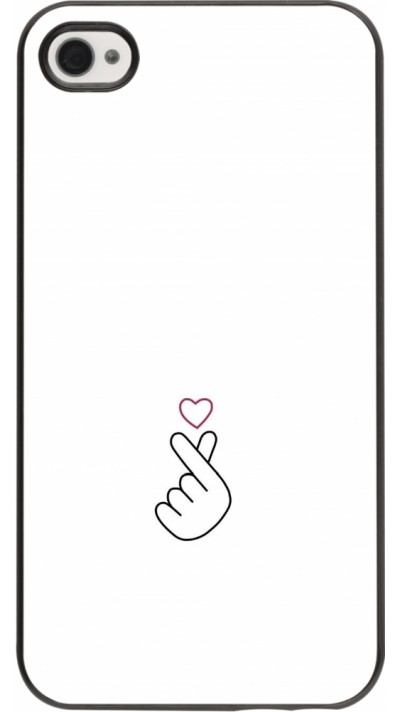 Coque iPhone 4/4s - Valentine 2024 heart by Millennials