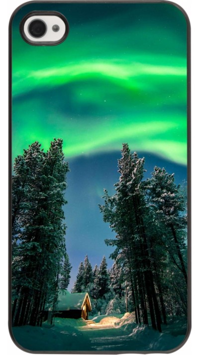 Coque iPhone 4/4s - Winter 22 Northern Lights