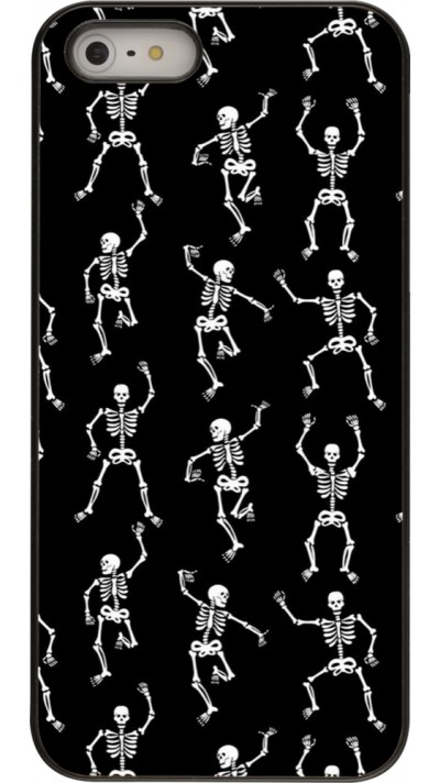 Coque iPhone 5/5s / SE (2016) - Halloween 2024 dancing skeleton