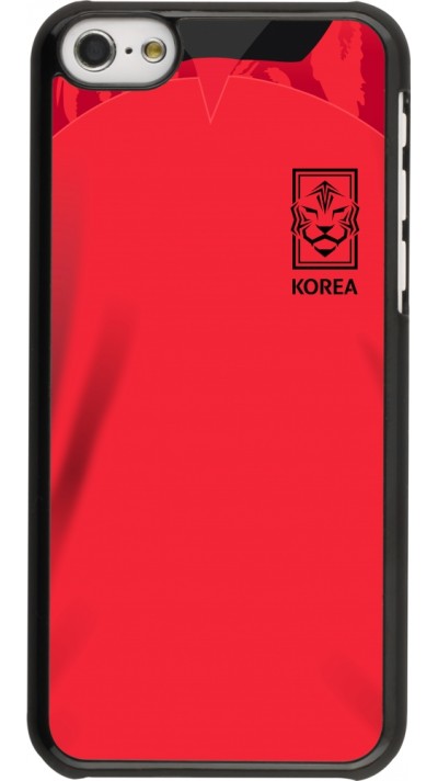 iPhone 5c Case Hülle - Südkorea 2022 personalisierbares Fussballtrikot