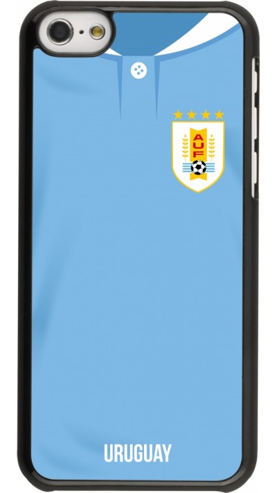 iPhone 5c Case Hülle - Uruguay 2022 personalisierbares Fussballtrikot