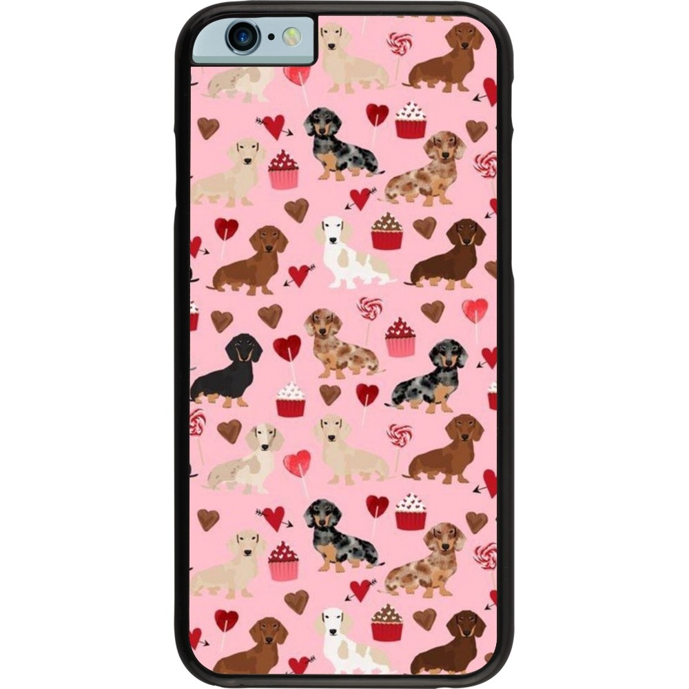 iPhone 6/6s Case Hülle - Valentine 2024 puppy love