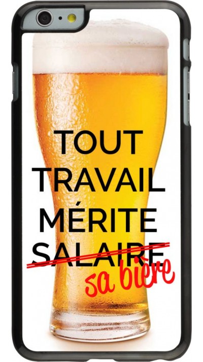 Coque iPhone 6 Plus / 6s Plus - Tout travail mérite sa bière