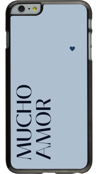 Coque iPhone 6 Plus / 6s Plus - Valentine 2024 mucho amor azul