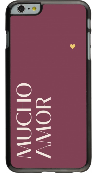 Coque iPhone 6 Plus / 6s Plus - Valentine 2024 mucho amor rosado