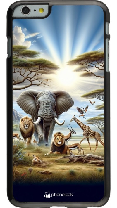 Coque iPhone 6 Plus / 6s Plus - Vie sauvage africaine