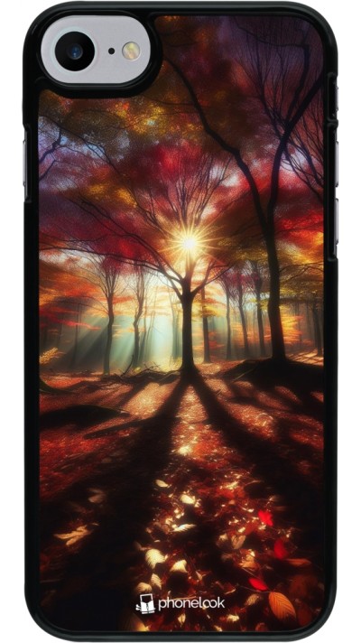 Coque iPhone 7 / 8 / SE (2020, 2022) - Automne doré glare