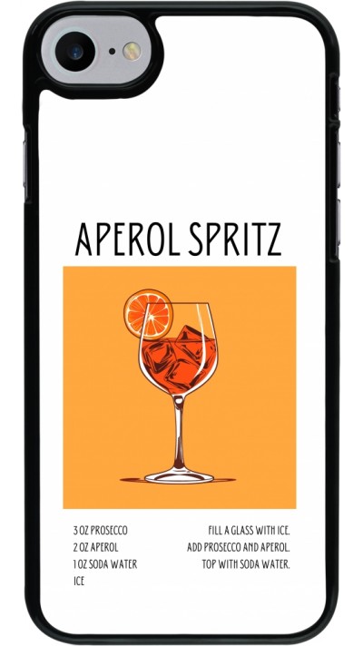 Coque iPhone 7 / 8 / SE (2020, 2022) - Cocktail recette Aperol Spritz