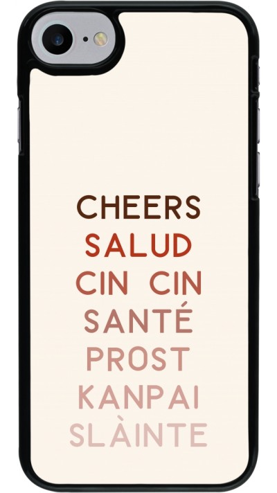 Coque iPhone 7 / 8 / SE (2020, 2022) - Cocktail Cheers Salud