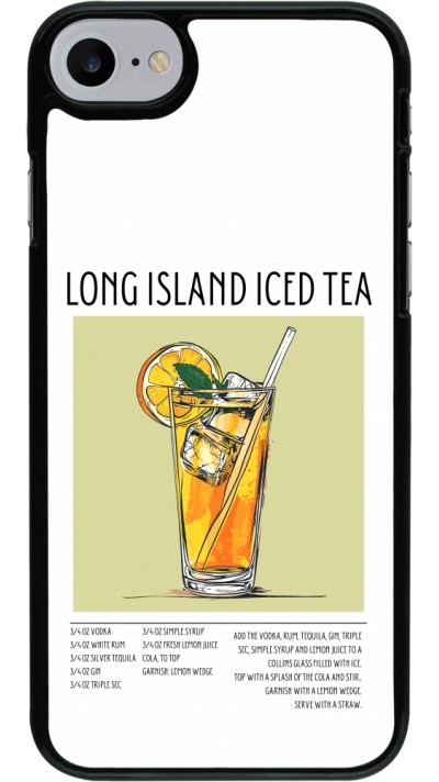 Coque iPhone 7 / 8 / SE (2020, 2022) - Cocktail recette Long Island Ice Tea