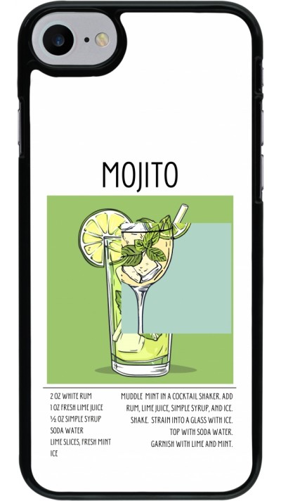 Coque iPhone 7 / 8 / SE (2020, 2022) - Cocktail recette Mojito
