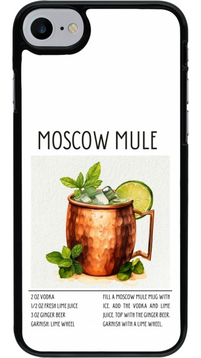 Coque iPhone 7 / 8 / SE (2020, 2022) - Cocktail recette Moscow Mule