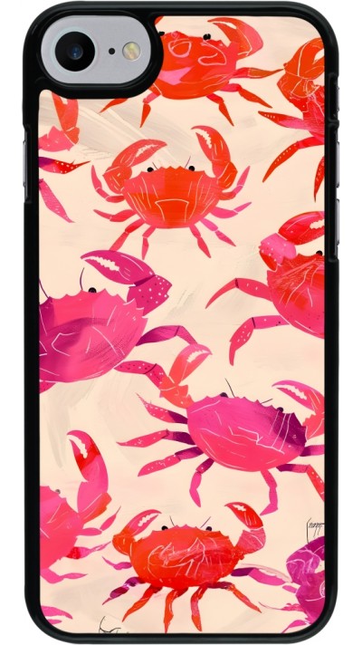 iPhone 7 / 8 / SE (2020, 2022) Case Hülle - Crabs Paint