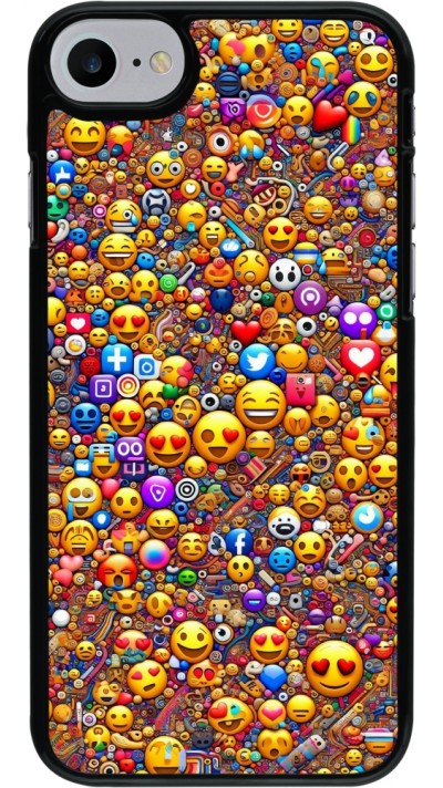 Coque iPhone 7 / 8 / SE (2020, 2022) - Emoji mixed