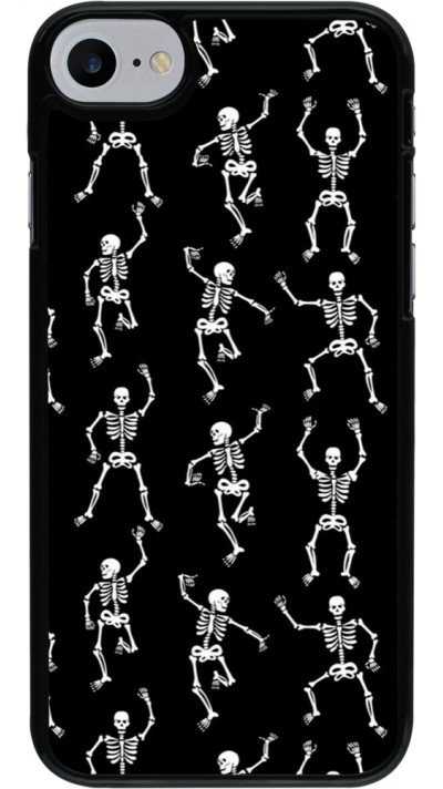 Coque iPhone 7 / 8 / SE (2020, 2022) - Halloween 2024 dancing skeleton