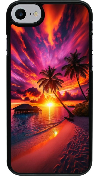 Coque iPhone 7 / 8 / SE (2020, 2022) - Maldives Dusk Bliss