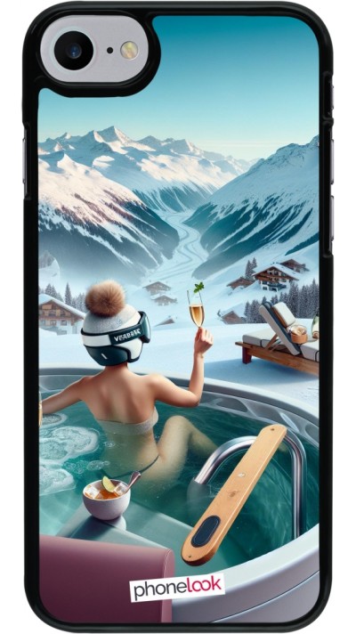 Coque iPhone 7 / 8 / SE (2020, 2022) - Montagne Glamour Jacuzzi