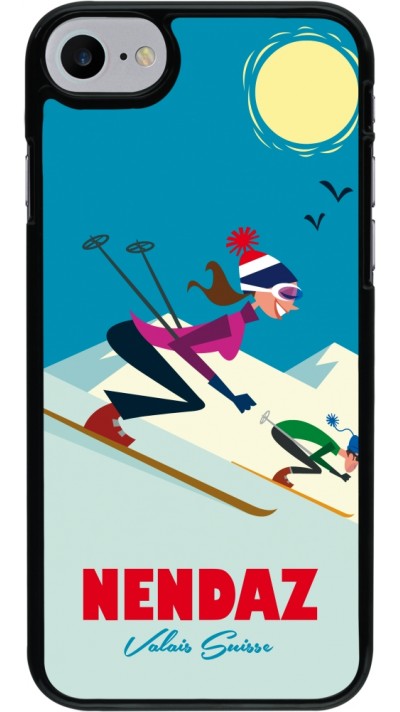 iPhone 7 / 8 / SE (2020, 2022) Case Hülle - Nendaz Ski Downhill