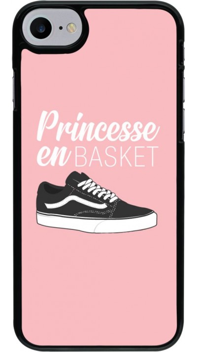 Coque iPhone 7 / 8 / SE (2020, 2022) - princesse en basket