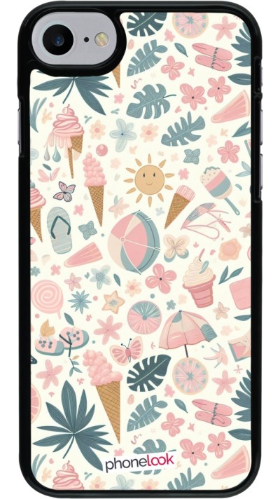 Coque iPhone 7 / 8 / SE (2020, 2022) - Summer Pink Pattern