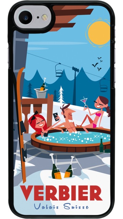 Coque iPhone 7 / 8 / SE (2020, 2022) - Verbier Mountain Jacuzzi