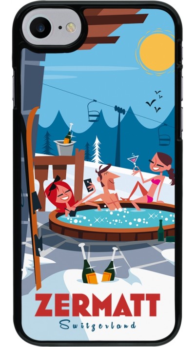 Coque iPhone 7 / 8 / SE (2020, 2022) - Zermatt Mountain Jacuzzi