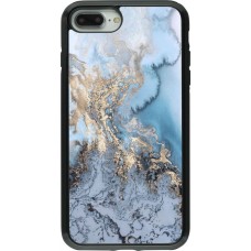 Coque iPhone 7 Plus / 8 Plus - Hybrid Armor noir Marble 04