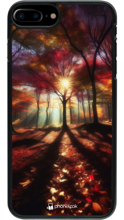 Coque iPhone 7 Plus / 8 Plus - Automne doré glare