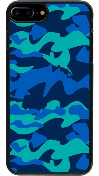 Coque iPhone 7 Plus / 8 Plus - Camo Blue