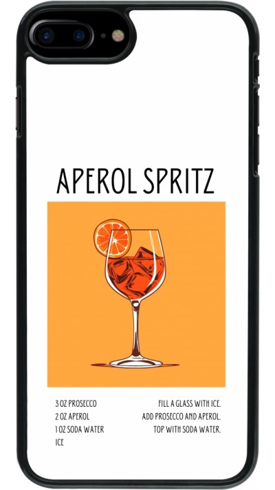 Coque iPhone 7 Plus / 8 Plus - Cocktail recette Aperol Spritz