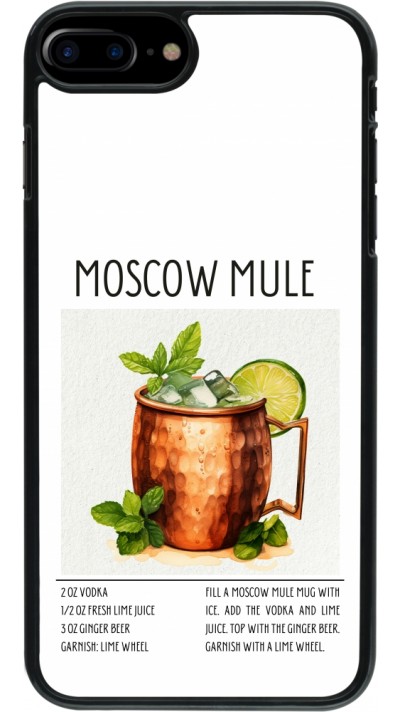 Coque iPhone 7 Plus / 8 Plus - Cocktail recette Moscow Mule