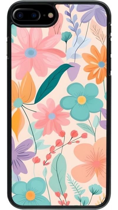 Coque iPhone 7 Plus / 8 Plus - Easter 2024 spring flowers