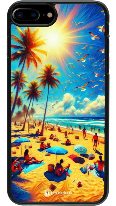 Coque iPhone 7 Plus / 8 Plus - Été Paradis Paint